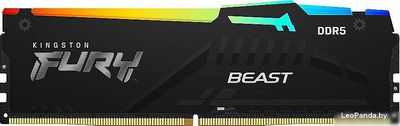 Оперативная память Kingston FURY Beast RGB 8ГБ DDR5 6000МГц KF560C36BBEA-8 - фото