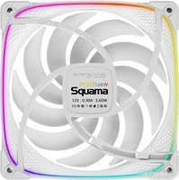 Комплект вентиляторов для корпуса Geometric Future Squama 2503R-14 Triple Pack (белый) - фото3