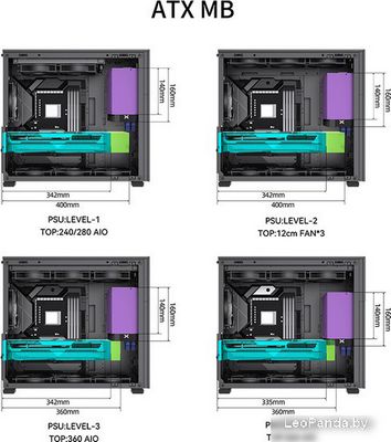 Корпус Jonsbo D41 STD (черный) - фото3
