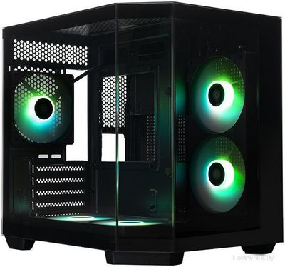 Корпус XASTRA QT400M 5ARGB-FC-C6-AC (черный) - фото
