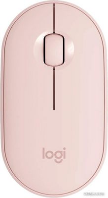 Мышь Logitech M350 Pebble (розовый) - фото