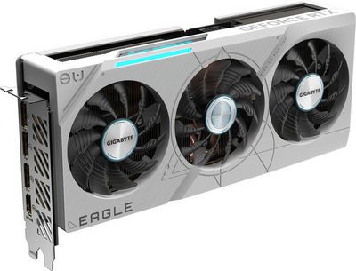 Видеокарта Gigabyte GeForce RTX 4070 Ti Super Eagle OC Ice 16G GV-N407TSEAGLEOC ICE-16GD - фото