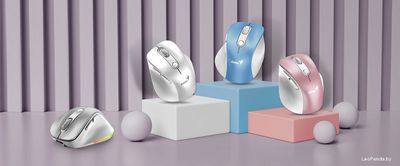 Мышь Genius Ergo 9000S Pro (белый) - фото3