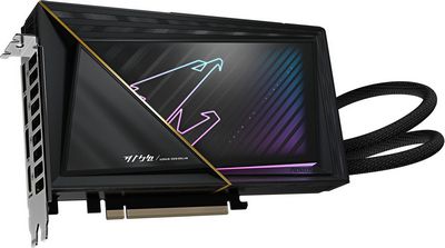 Видеокарта Gigabyte Aorus GeForce RTX 5080 Xtreme Waterforce 16G GV-N5080AORUSX W-16GD - фото3