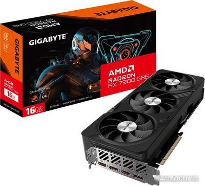 Видеокарта Gigabyte Radeon RX 7900 GRE Gaming OC 16G GV-R79GREGAMING OC-16GD - фото3