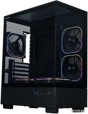 Корпус XASTRA Q400M 5ARGB-FG-C6-UC (черный) - фото3