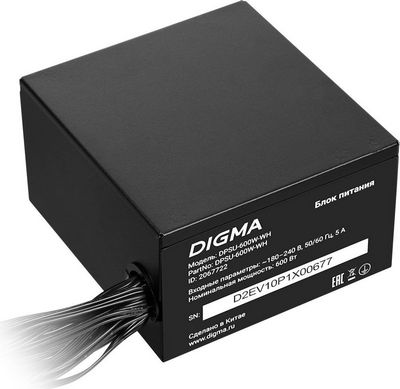 Блок питания Digma DPSU-600W-WH - фото4