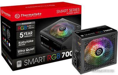 Блок питания Thermaltake Smart RGB 700W SPR-0700NHSAW - фото5