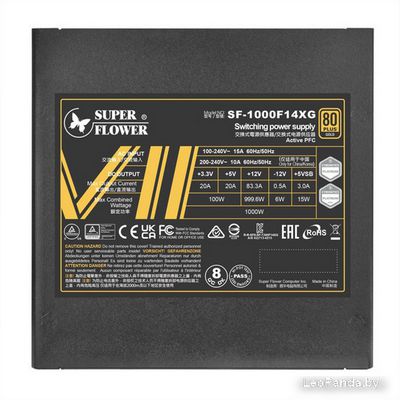 Блок питания Super Flower Leadex VII XG 1000W SF-1000F14XG - фото9