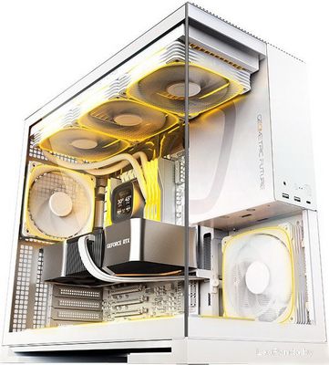 Корпус Geometric Future Model 5 5FAN (белый) - фото