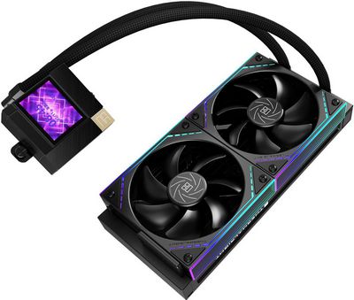 Система жидкостного охлаждения для процессора Thermalright Core Matrix 240 Vision ARGB (черный) - фото5