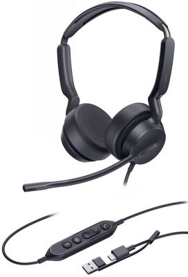 Офисная гарнитура Yealink UH42 Dual UC USB-C/A - фото
