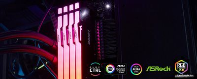 Оперативная память Kingston FURY Beast RGB 32ГБ DDR5 6000 МГц KF560C30BBEA-32 - фото4