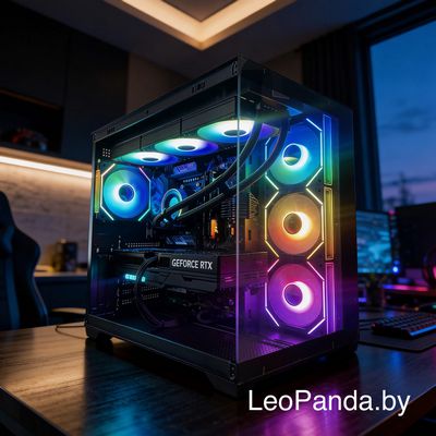 Компьютер игровой 59094 AMD Ryzen 7 9800X3D 32ГБ  SSD 1TB  RTX 5070   800W - фото