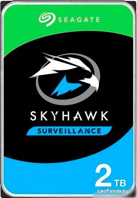 Жесткий диск Seagate Skyhawk Surveillance 2TB ST2000VX017 - фото