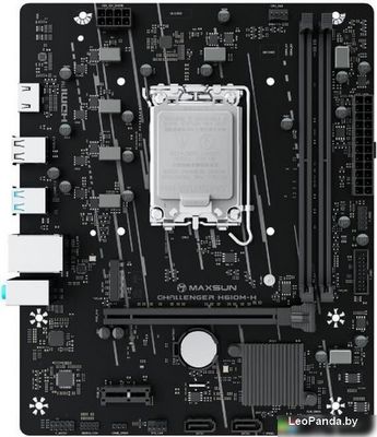 Материнская плата Maxsun Challenger H610M-H V1 - фото