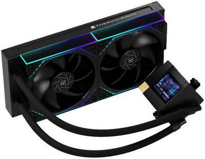Система жидкостного охлаждения для процессора Thermalright Core Matrix 240 Vision ARGB (черный) - фото2