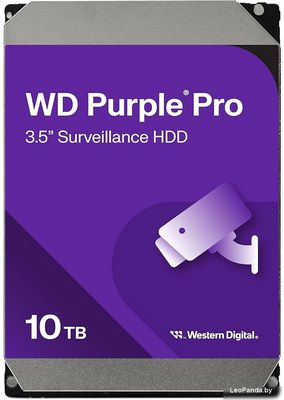 Жесткий диск WD Purple Pro 10TB WD102PURP - фото