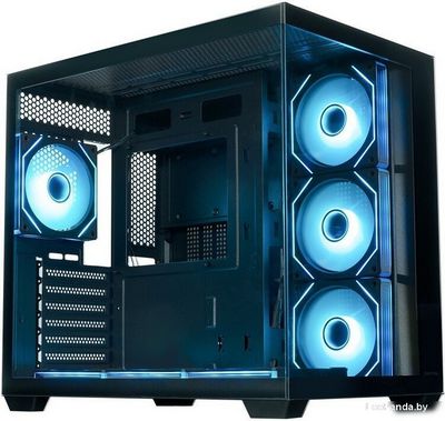 Корпус XASTRA QW500 7ARGB-C10-UC (черный) - фото2