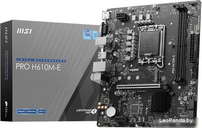 Материнская плата MSI PRO H610M-E - фото3