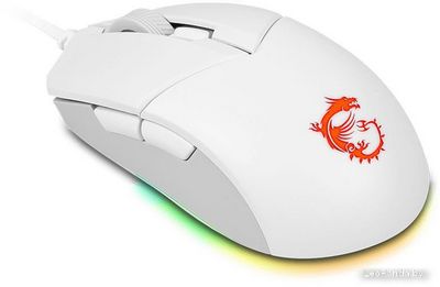 Игровая мышь MSI Clutch GM11 White - фото4