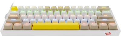 Клавиатура Redragon Fizz (белый/бежевый) - фото2