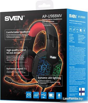 Наушники SVEN AP-U988MV - фото5