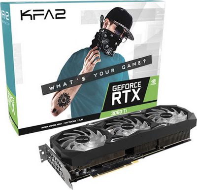 Видеокарта KFA2 GeForce RTX 3060 Ti GDDR6X SG 1-Click OC Plus Updated Ver. 36ISM6MD1GSK - фото2