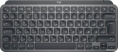 Клавиатура Logitech MX Keys Mini 920-010617 (графитовый, с гравировкой) - фото