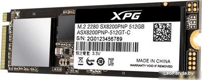 SSD A-Data XPG SX8200 Pro 512GB ASX8200PNP-512GT-C - фото3