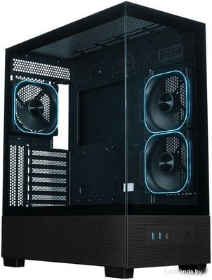 Корпус XASTRA Q500 3ARGB-FG-C10-UC (черный) - фото2