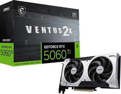 Видеокарта MSI GeForce RTX 5060 Ti 8G Ventus 2X OC Plus - фото5