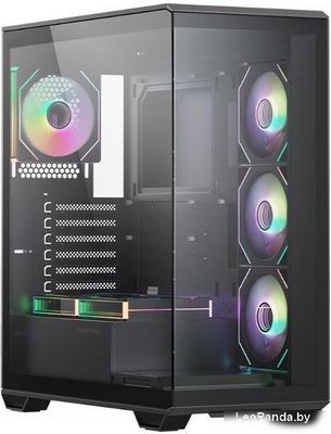 Корпус XASTRA Q600 6ARGB-C10 (черный) - фото, картинка Корпус XASTRA Q600 6ARGB-C10 (черный) - фото