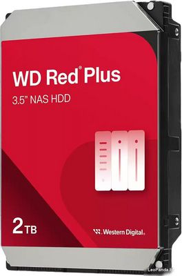 Жесткий диск WD Red Plus 2TB WD20EFPX - фото