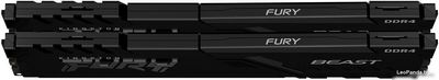 Оперативная память Kingston FURY Beast 2x8GB DDR4 PC4-28800 KF436C17BBK2/16 - фото5