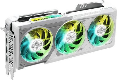 Видеокарта ASRock AMD Radeon RX 9070 Steel Legend 16GB OC RX9070 SL 16GO - фото