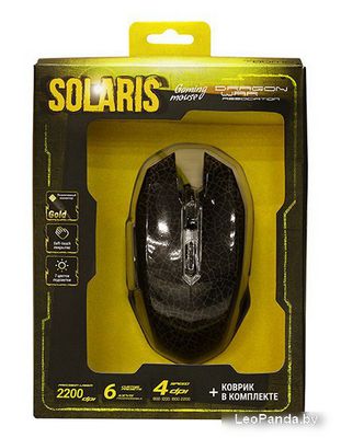 Мышь + коврик QUMO Dragon War Solaris M10 - фото4