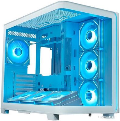 Корпус XASTRA QR600 7ARGB C10-UC (белый) - фото