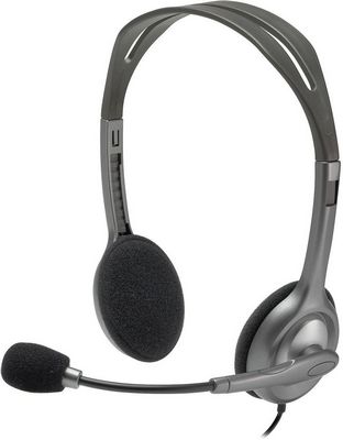 Офисная гарнитура Logitech Stereo Headset H110 - фото