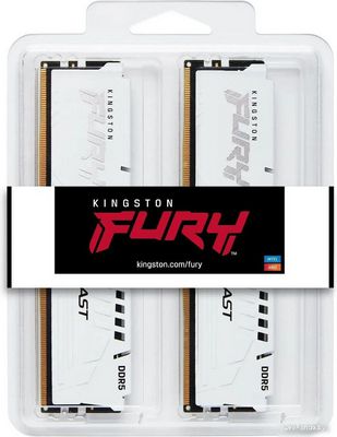 Оперативная память Kingston FURY Beast 2x16ГБ DDR5 6400 МГц KF564C32BWEK2-32 - фото3