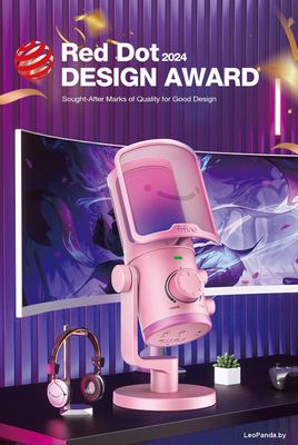 Проводной микрофон FIFINE TAM6 (розовый) - фото5