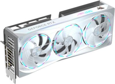 Видеокарта Gigabyte Aorus GeForce RTX 5080 Master Ice 16G GV-N5080AORUSM ICE-16GD - фото