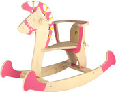 Качалка Woody Лошадка-качалка 3 (розовый) - фото