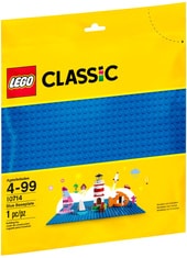 Конструктор LEGO Classic 10714 Синяя базовая пластина - фото
