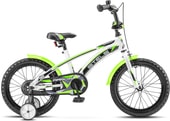 Детский велосипед Stels Arrow 16 V020 (белый/зеленый, 2018) - фото