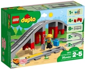 Конструктор LEGO Duplo 10872 Железнодорожный мост - фото