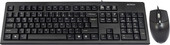 Мышь + клавиатура A4Tech KRS-8372 USB Black - фото