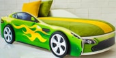 Кровать-машина Бельмарко Бондмобиль 160x70 (зеленый) - фото