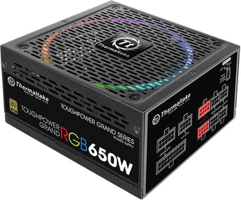 Блок питания Thermaltake Toughpower Grand RGB 650W Gold (RGB Sync Edition) - фото