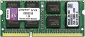 Оперативная память Kingston ValueRAM 8GB DDR3 SO-DIMM PC3-12800 (KVR16S11/8) - фото